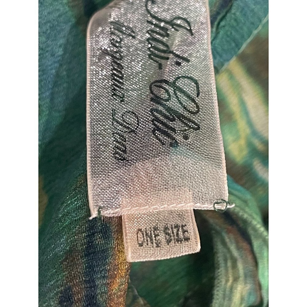 Indi Chic by Margaux Deas semi sheer casual top/ beach cover/tunic - Picture 5 of 5
